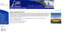 Desktop Screenshot of forestcounty.assistguide.net